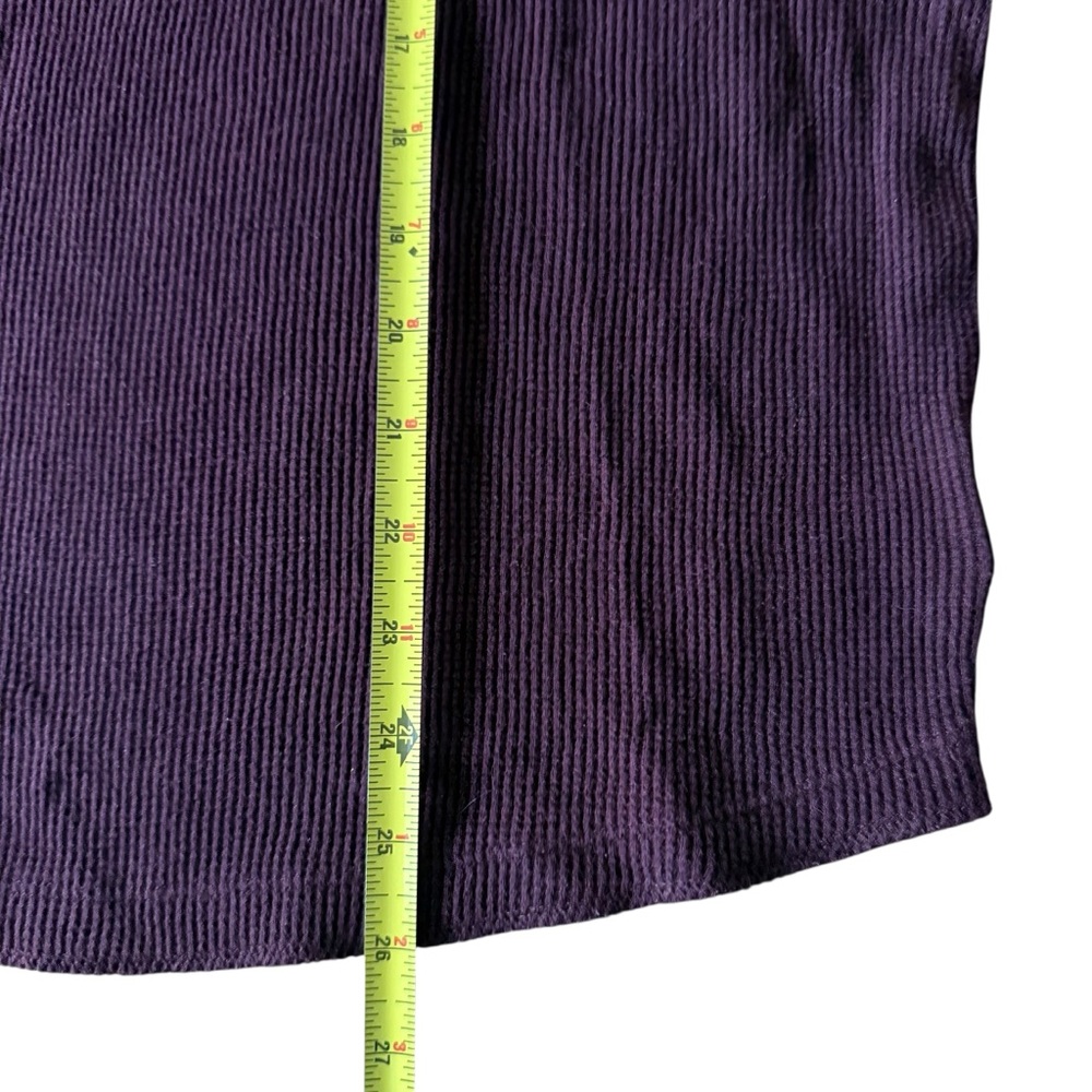 Burgundy Gap 90s Baggy Thermal Long‎ Sleeve T-Shirt Men’s Medium - Picture 5 of 5